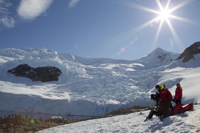 team penguin tourist pic